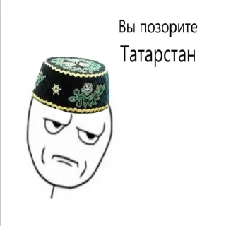 Стикер радные тотарстаны - 11