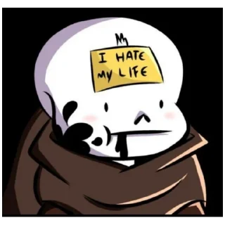 Стикер meme Underverse (@emopix) - 5