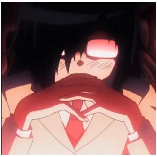 Стикер Томоко Куроки👾👾 (@emopix) - 11