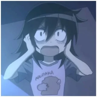 Стикер Томоко Куроки👾👾 (@emopix) - 4