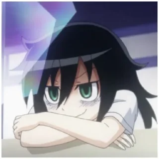 Стикер Томоко Куроки👾👾 (@emopix) - 6