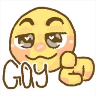 Sticker Смайлы (@emopix) - 0