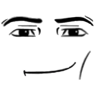 Стикер Face Roblox (@emopix) - 4