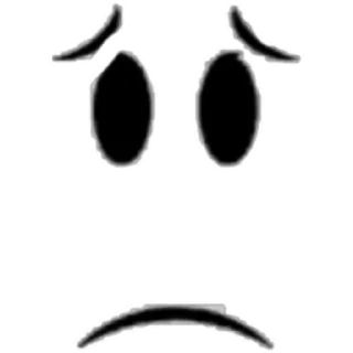 Стикер Face Roblox (@emopix) - 2