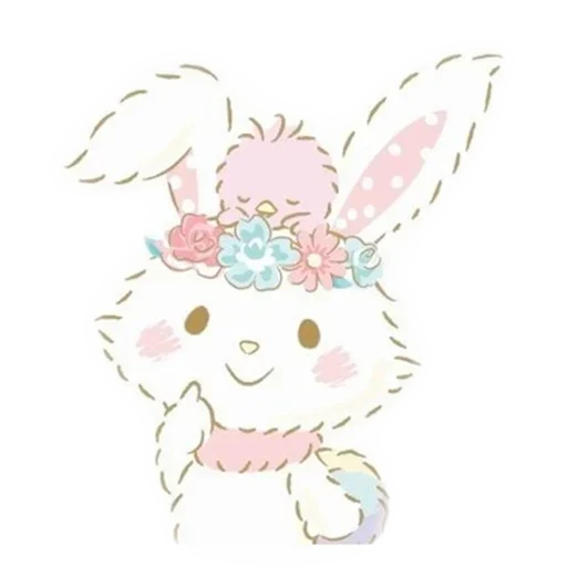 кролик рисование мультфильм