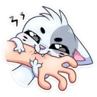 Sticker котик (@emopix) - 0