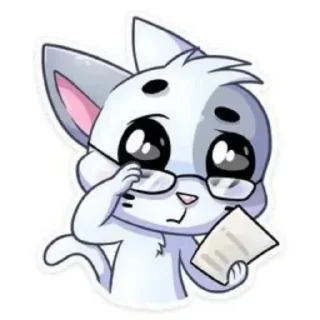 Sticker котик (@emopix) - 11