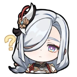 Sticker Шень Хэ (@emopix) - 3