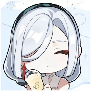 Sticker Шень Хэ (@emopix) - 8