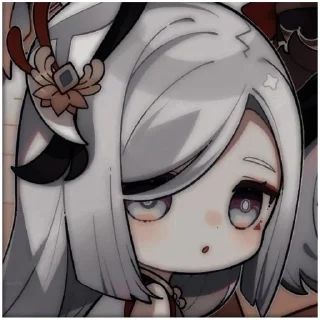 Sticker Шень Хэ (@emopix) - 9