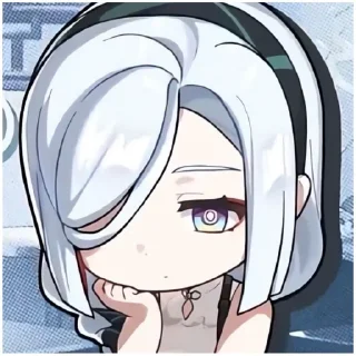 Sticker Шень Хэ (@emopix) - 11