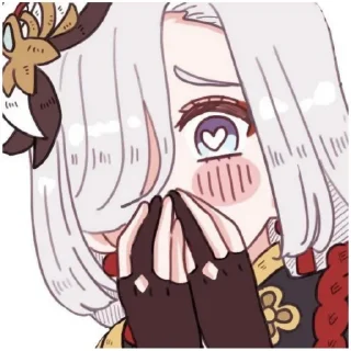 Sticker Шень Хэ (@emopix) - 5