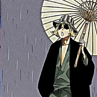 Стикер ☔️Муд Блич☔️ @animestikersp - 4