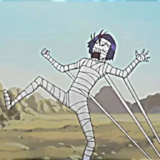 Стикер ☔️Муд Блич☔️ @animestikersp - 10