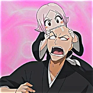 Стикер ☔️Муд Блич☔️ @animestikersp - 2