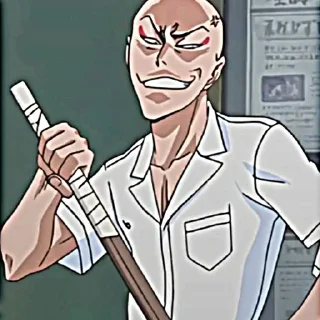 Стикер ☔️Муд Блич☔️ @animestikersp - 6