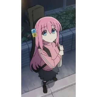 Стикер Hitori goto (@emopix) - 11