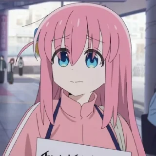 Стикер Hitori goto (@emopix) - 6