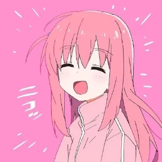 Стикер Hitori goto (@emopix) - 0