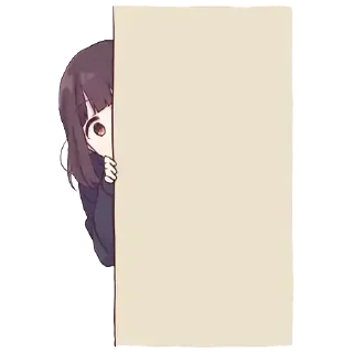 Стикер Menhera chan 1 - 4