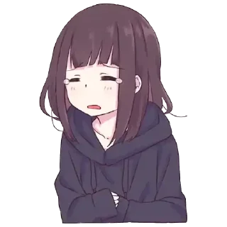 Стикер Menhera chan 1 - 10