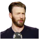 Sticker Chris Evans - 3