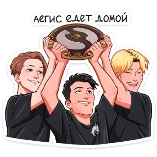 Стикер Team Spirit (@TgSticker) - 6