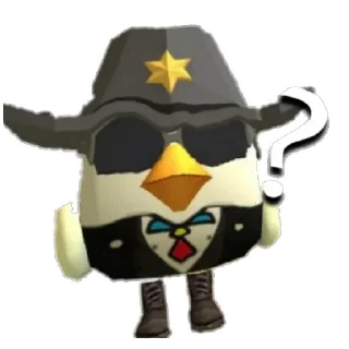 Стикер Чикен ган (@emopix) - 10