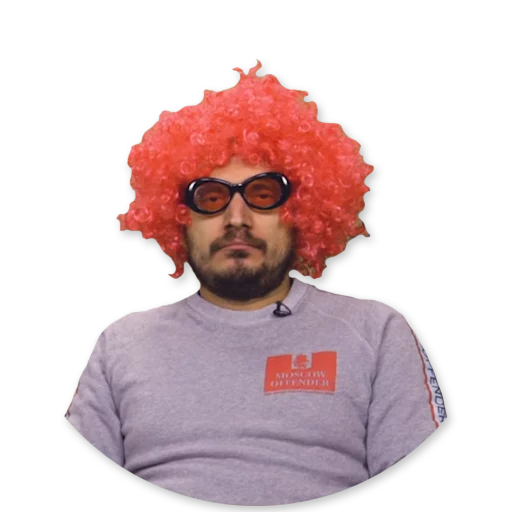 hairpiece human face clothing