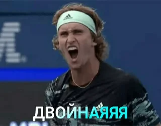 Sticker теннис blah blah чай - 0