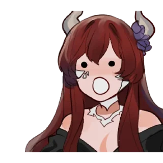 Sticker Терра-тян @tg_sticks - 9