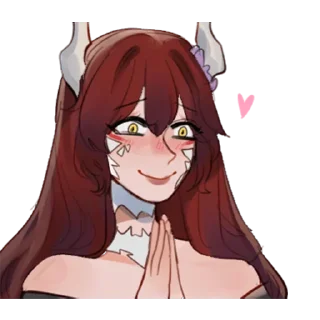 Sticker Терра-тян @tg_sticks - 6