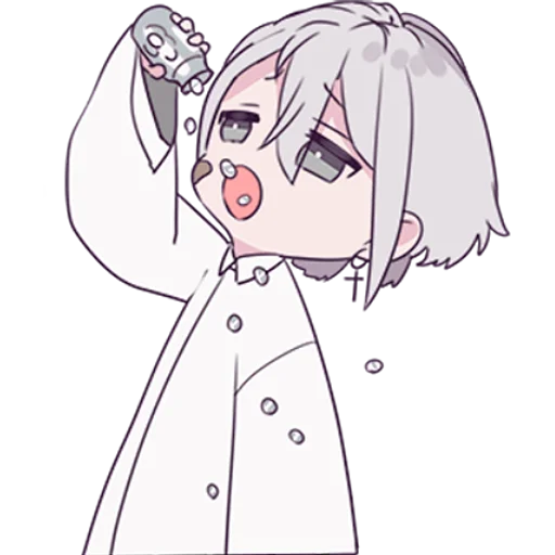 эскиз иллюстрация аниме