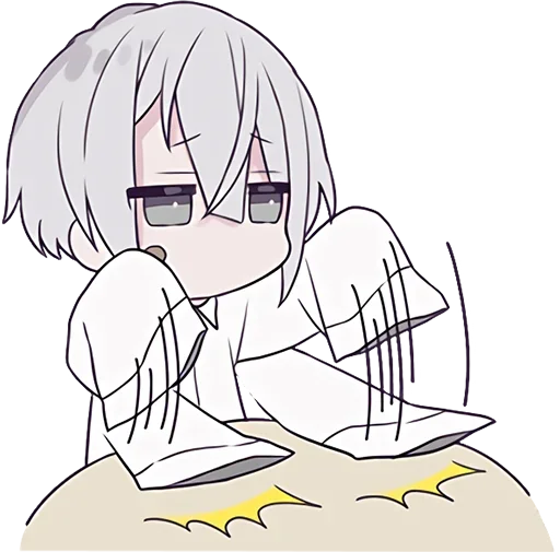 Стикер Тестовый объект-кун 3 @nyasticks - 11