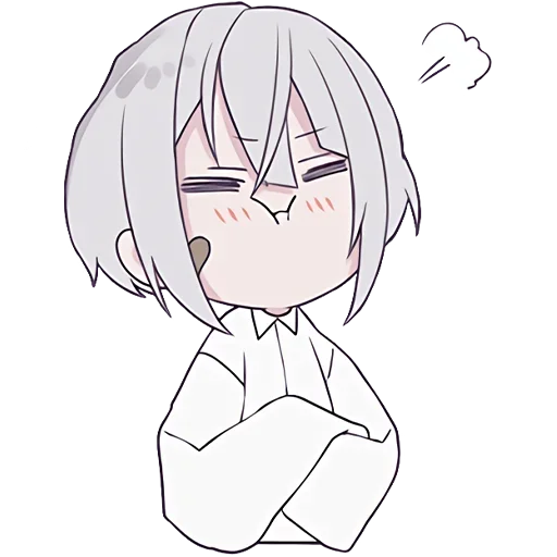 Стикер Тестовый объект-кун 3 @nyasticks - 10