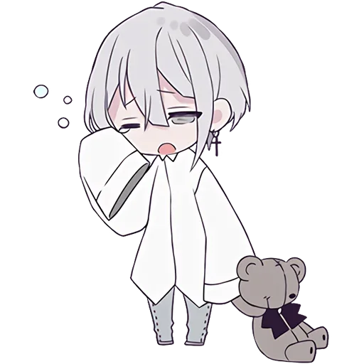 Стикер Тестовый объект-кун 3 @nyasticks - 4