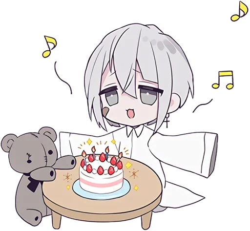 Стикер Тестовый объект-кун 3 @nyasticks - 1