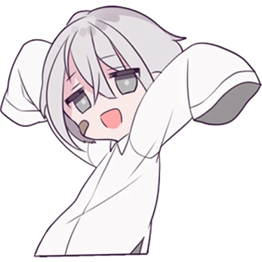 эскиз иллюстрация аниме