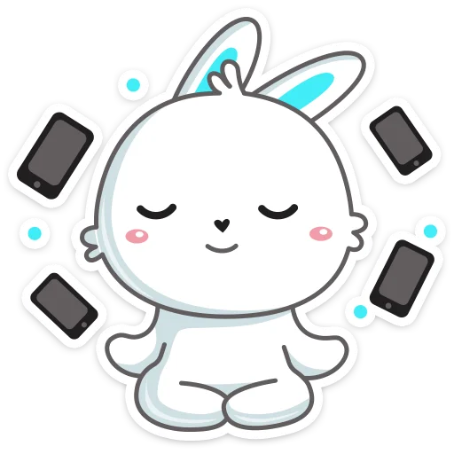 Кролик Олег :: @TgSticker - клипарт