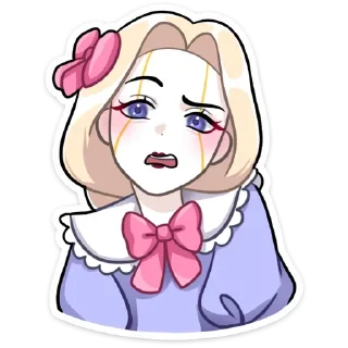 Стикер алиса без надписей @lolitastick - 7