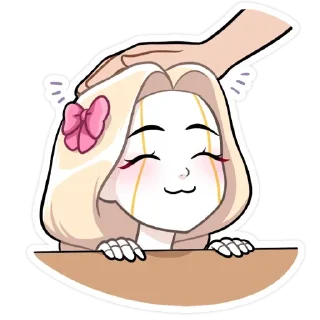 Стикер алиса без надписей @lolitastick - 1