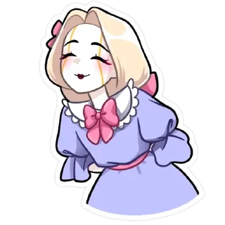 Стикер алиса без надписей @lolitastick - 9