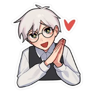 Sticker антон без надписей @lolitastick - 10