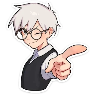 Sticker антон без надписей @lolitastick - 6