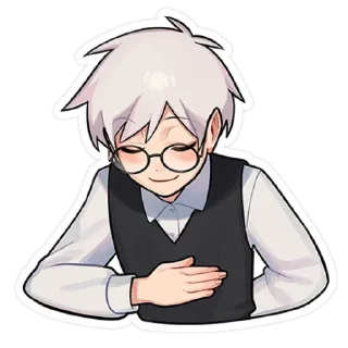 Sticker антон без надписей @lolitastick - 11