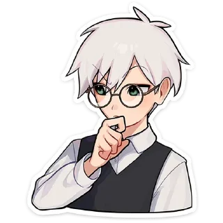 Sticker антон без надписей @lolitastick - 9