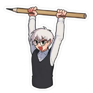 Sticker антон без надписей @lolitastick - 2