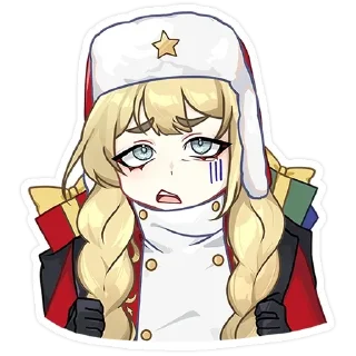 Sticker аня @lolitastick х @stickers_vk - 5