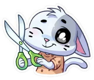 Стикер бисквитное печенье @lolitastick - 11