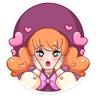 Sticker лаванда без надписей @lolitastick - 9
